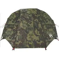 vidaXL Vistent 3-persoons camouflage waterdicht