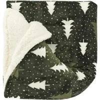 Unique living Plaid Mees Groen 130 X 160 X 10 Cm