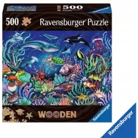 Ravensburger Houten Puzzel 500 Stukjes Onderwaterwereld