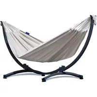 Potenza Hangmat met Standaard 1 Persoons – Extra Stabiel Frame tot 200 kg | Compact, Stevig & Duurzaam