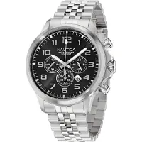 Nautica Analoog horloge zwart / zilver
