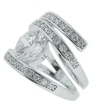 Orphelia Dames 925 Sterling Zilveren Ring - Zilver ZR-3535/1