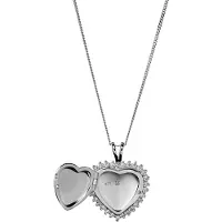 Orphelia Dames 925 Zilveren Ketting met Hanger - Zilver ZH-7491