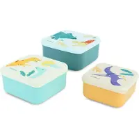 Miniland brooddozenset lunchboxen Jurassic voor kinderen BPA-vrij.