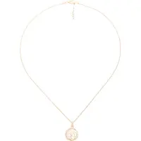 Orphelia 'Blair' Dames 925 Sterling Zilveren Ketting met Hanger - Roze ZH-7089/1