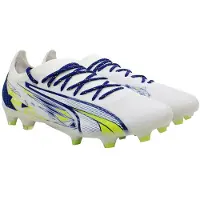 Puma Ultra Ultimate CP FG/AG Heren Witte Voetbalschoenen