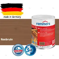 Remmers HK-Lazuur 3in1 Reebruin 0,75L – Premium Houtbeschermingsbeits voor Buiten – Oplosmiddelhoudend – UV- & Vochtwerend – Impregneer, Grondlaag & Beits in Eén