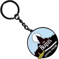 Beatles The - Liverpool Skyline & Yellow Submarine Sleutelhanger - Multicolours