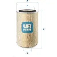 Ufi 27.B64.00 Luchtfilter