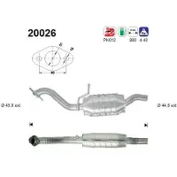 As 20026 Katalysator