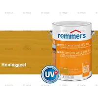 Remmers Long Life Houtbeits UV – honinggeel – 2,5 Liter – Duurzame houtbescherming met maximale UV-bescherming