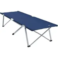 vidaXL Opvouwbaar Campingbed Blauw 194 x 62,5 x 42,5 cm