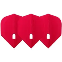 L-Style Champagne Flight Kami L1 Standard Red - Dart Flights