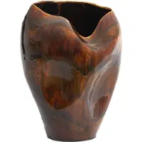 Light & Living - Vaas AZURA - 39x37x53 cm - Bruin