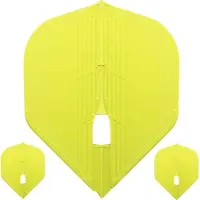 L-Style Champagne Kami L1 Pro Standard Neon Yellow - Dart Flights