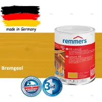 Remmers HK-Lazuur 3in1 Bremgeel 0,75L – Premium Houtbeschermingsbeits voor Buiten – Oplosmiddelhoudend – UV- & Vochtwerend – Impregneer, Grondlaag & Beits in Eén