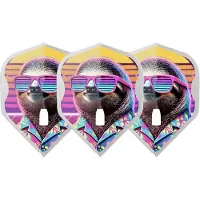 L-Style L1 Pro Sunset Sloth Dartshopper Exclusives - Dart Flights