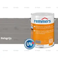 Remmers Long Life Houtbeits UV – pelsgrijs – 2,5 Liter – Duurzame houtbescherming met maximale UV-bescherming