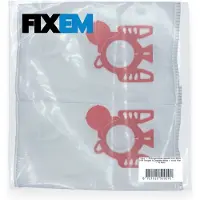 Fixem - Stofzuigerzak - Stofzuigerzakken - Geschikt voor Miele FJM Compact C1 en C2 / Complete C1 series + micro filter - 10 Stuks