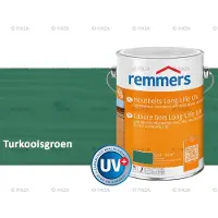 Remmers Long Life Houtbeits UV – turkooisgroen – 2,5 Liter – Duurzame houtbescherming met maximale UV-bescherming