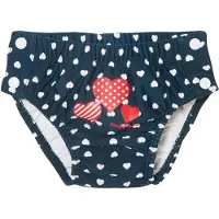 Playshoes UV-bescherming navy / rood / wit