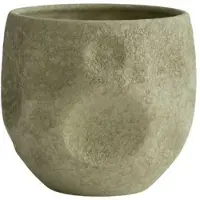 Gina Da Noor pot sand olive ø38h36cm