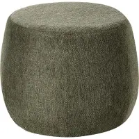 Beliani ASHTON - Poef - Groen - Polyester