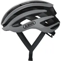 ABUS AirBreaker racefietshelm - Hoogwaardige fietshelm voor professioneel fietsen - geschikt voor jongeren en volwassenen - helm voor dames en heren - grijs, maat M (52-58 cm)