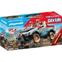 Playmobil Rally Car Construction Game Zilver Kinderen
