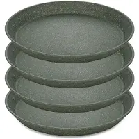 Koziol - Connect Bord ø 20,5 cm Set van 4 Stuks - Grijs