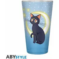 Sailor Moon - Anime Drinkglas - Luna & Artemis - voor Geen - meerkleurig - Maat Standard