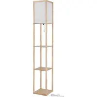 Globo Lighting Vloerlamp Tabitha hout