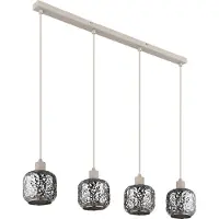 Globo 4 Lichts Hanglamp Antonio Zand Bruin