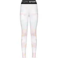 Plein sport Sportbroek lichtblauw / rosé / zwart / wit
