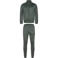 Lonsdale Trainingspak 'Pember' olijfgroen / zwart