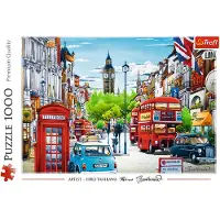 Trefl puzzel Londen - 1000 stukjes legpuzzel stad Big Ben.