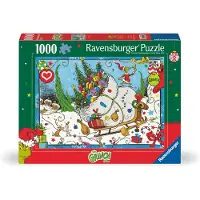 Ravensburger legpuzzel The Grinch 1000 stukjes film puzzel.