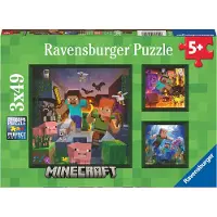 Ravensburger - Minecraft Biomes 3x49p - (10105621)