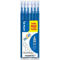 Pilot Set van 6 - Vulling FriXion Ball 0.7 - Blauw - Medium penpunt