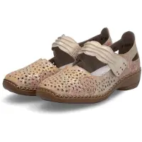 Rieker 41399 92-beige multi-muschel