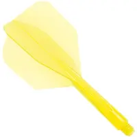 Condor Zero Stress Flight System - Small Clear Yellow - Dart Flights
