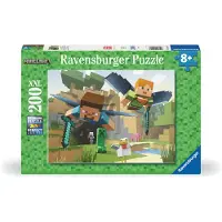 Ravensburger puzzel Minecraft avontuur 200 XXL stukjes kinderen.