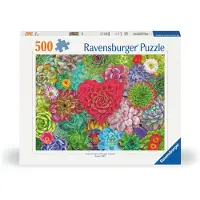 Ravensburger Puzzel: Succulenten, 500 stukjes, voor kinderen