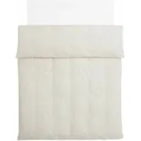 HAY Dekbedovertrek Fineline Duvet Cover Ivory-220 x 220 cm