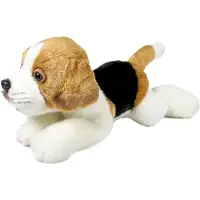 Bocalan Liggende Beagle Knuffel 25 Cm