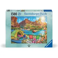 Ravensburger Canyon Camping - 1500 Stukjes Legpuzzel | Perfecte Pasvorm | Levendige Beelden | Voor Volwassenen & Kinderen
