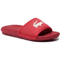Lacoste Croco SLide 119 3 CMA Heren Rood Sliders