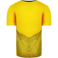 Puma V5.08 Korte Mouw Shirt V-Hals Geel Heren Voetbal Top 700471 07