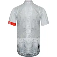 Rossignol Korte Mouw Zip Up Licht Grijs Dames Klassiek T-Shirt RLEWY13 225