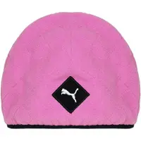 Puma grafisch logo roze/zwart fleece kindersjaal mutsenset 840799 01